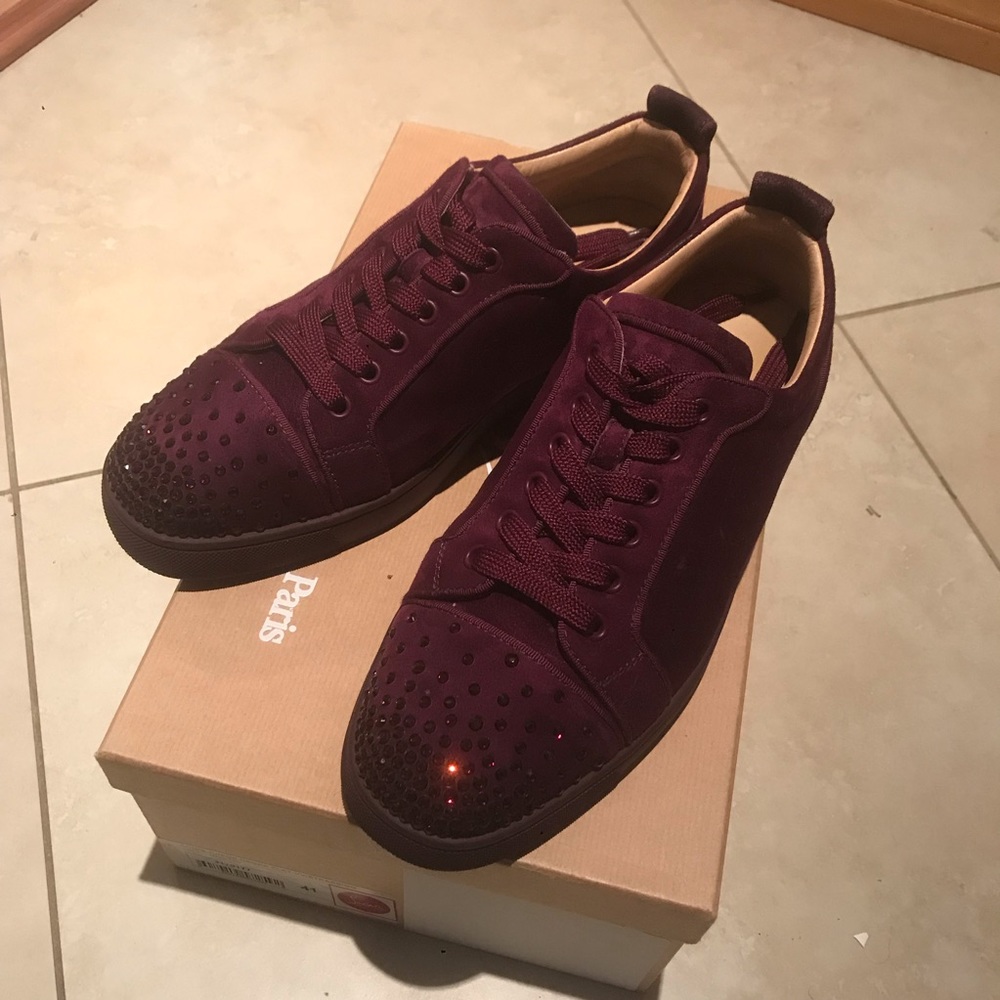 Christian Louboutin Louis jr VV degra strass 41